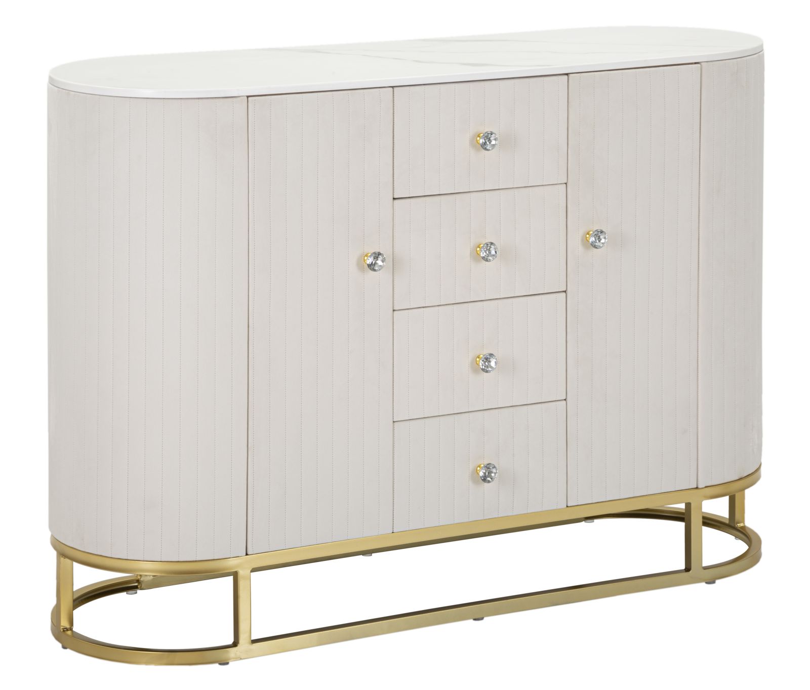 MOBILE MONTPELLIER CREMA CM 120X40X85
