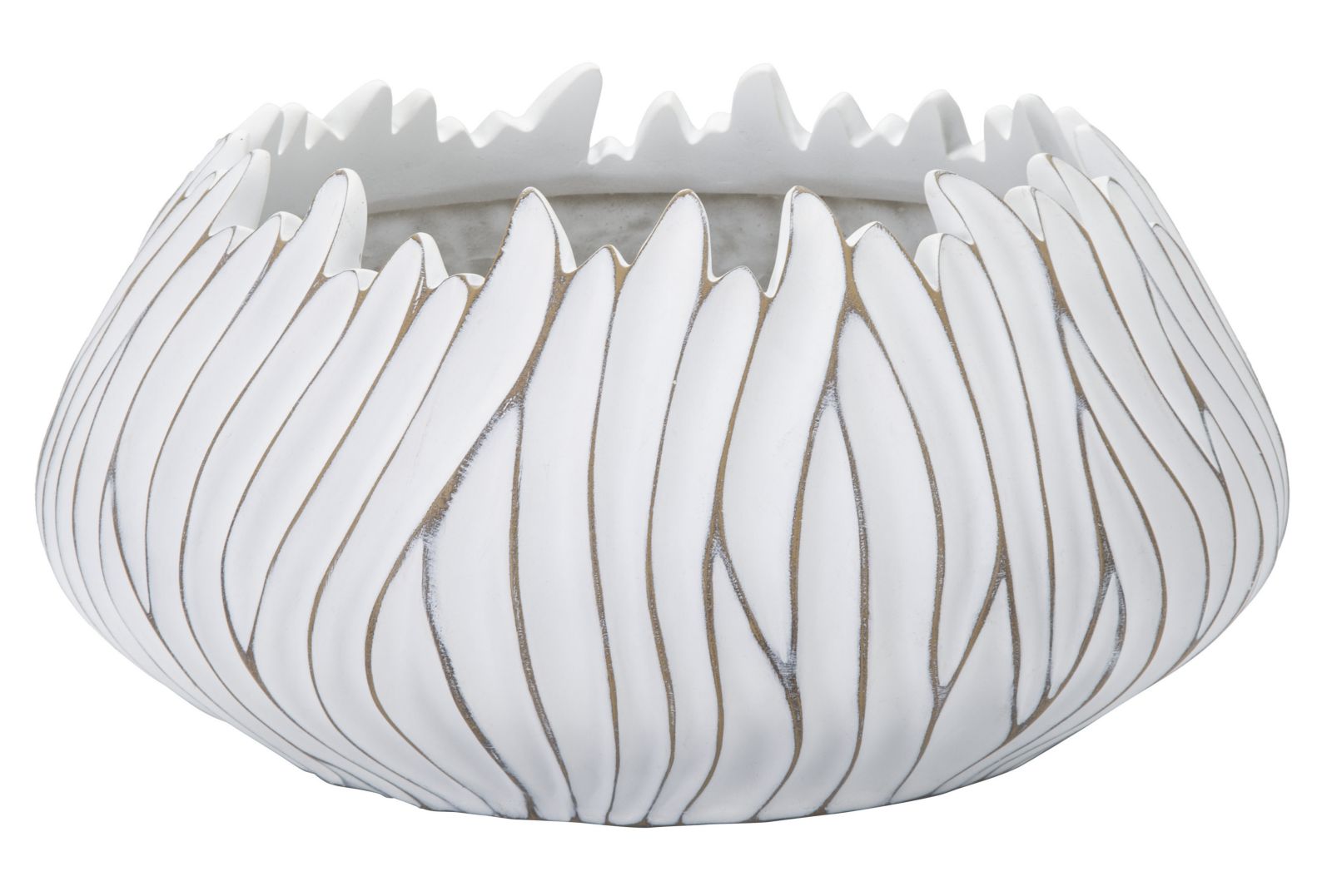CACHEPOT RESINA HONDURAS CM Ø 40X20