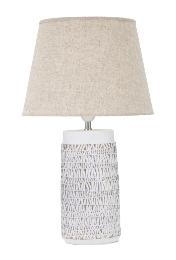 LAMPADA DA TAVOLO RESINA NAIROBI CM Ø 35X60,5                