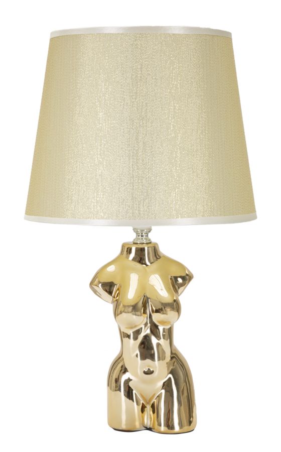LAMPADA DA COMODINO GLAM WOMAN CM Ø 25X39,5 MIN 2