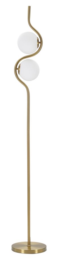 LAMPADA DA TERRA GLAMY S 2 LUCI CM Ø 25X168