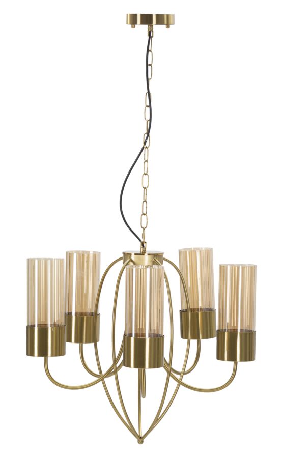 LAMPADARIO VERSAILLES 5 LUCI CM Ø 60X103
