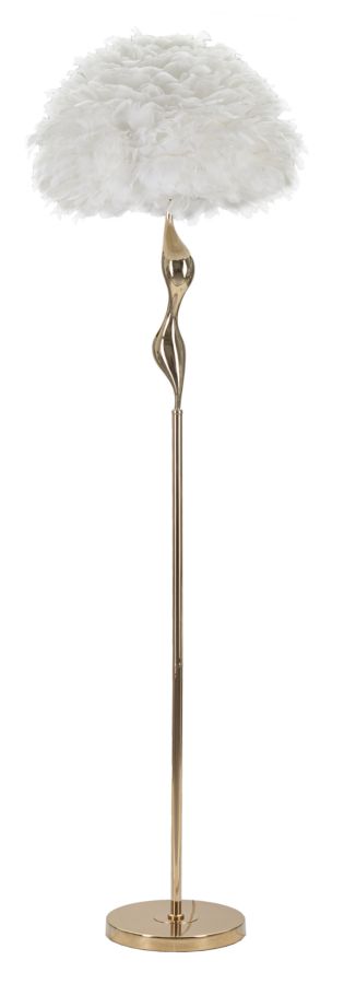 LAMPADA DA TERRA SLIM BIANCA CM Ø 50X165