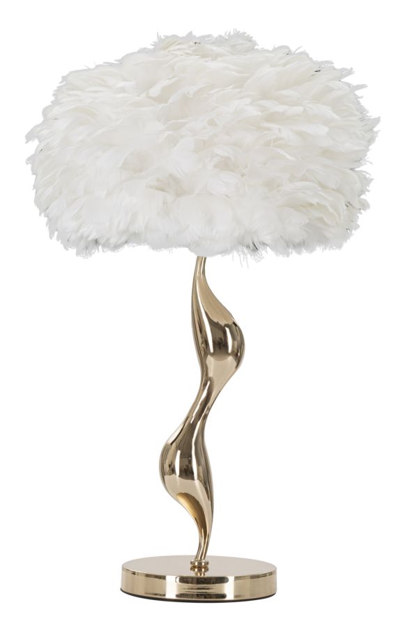 LAMPADA DA TAVOLO SLIM BIANCA CM Ø 40X63