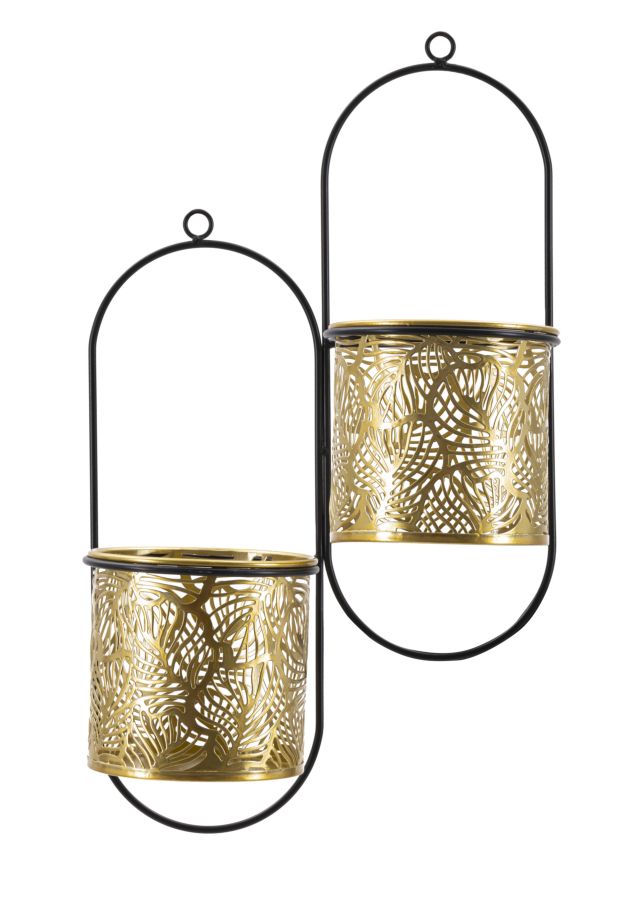 P/VASO DA MURO DOPPIO HONG CM 27X14X48 MIN 2