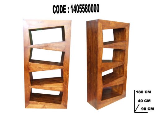 LIBRERIA SHELF TEAK CM 90X40X180