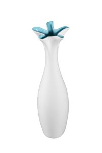 VASO CERAMICA WHITE&BLUE CM Ø 12X44,5 MIN 2