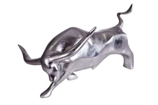 TORO ARGENTO CM 33X46X28
