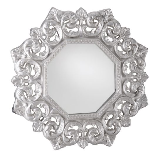 SPECCHIO PRAGUE ARGENTO CM 112X5X112
