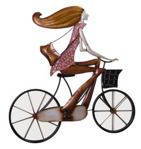 BICICLETTA C/SPECCHIO CM 54X2X56