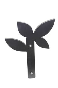 APP/ABITI DA MURO LEAF NERO CM 30X40 MIN 2
