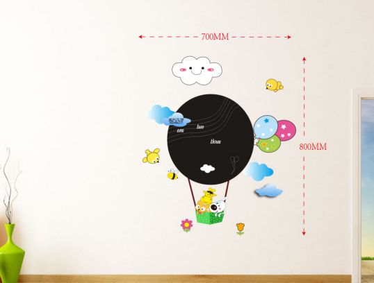 STICKER DA MURO SCRIVIBILE BALOON CM 70X80 MIN 2