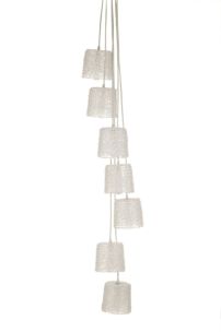 PARALUME DA SOFFITTO SERETY 7 LUCI ( PARALUME SINGOLO CM Ø 15X14 )