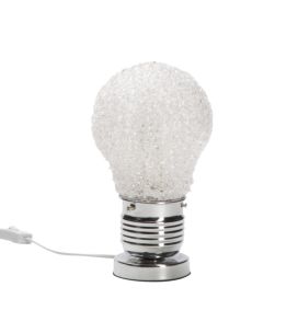 PARALUME DA COMODINO LAMPADINA BIANCA CM Ø 15X26 MIN 2