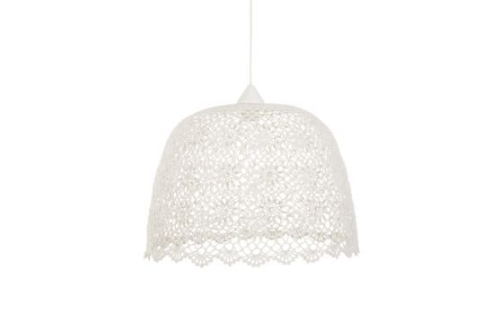 PARALUME DA SOFFITTO COTTON LACE CUP Ø CM 45X32