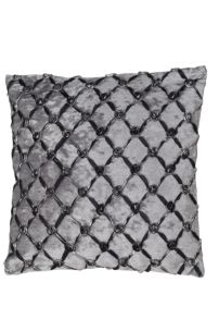 FODERA CUSCINO ROSELLINE GRIGIO CM 40X40 MIN 6