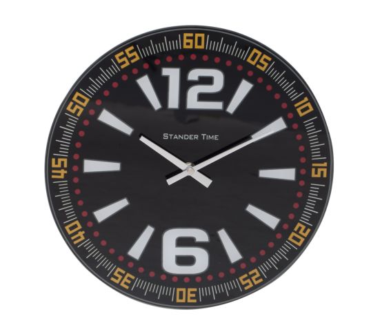 OROLOGIO IN VETRO TIME -B- CM Ø 30X4 MIN 3