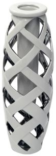 VASO CERAMICA WEB GRANDE Ø CM 14,5X41,5