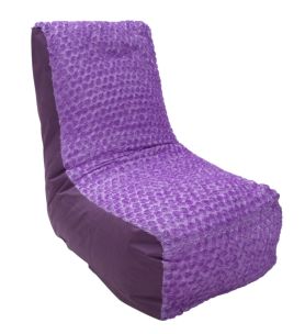 POLTRONA PUFF ROSES VIOLA CM 62X91X75 (LAVABILE)***