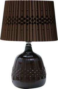 PARALUME DA TAVOLO BRAID MARRONE Ø CM 30X46