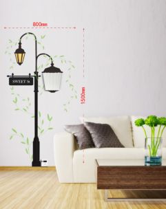 STICKER PARALUME DA MURO STREET CM 80X150