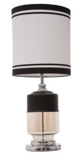 PARALUME DA TAVOLO ELEGANT-THREE NERO CM Ø 32X75