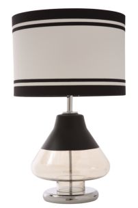PARALUME DA TAVOLO ELEGANT-TWO NERO CM Ø 36X60