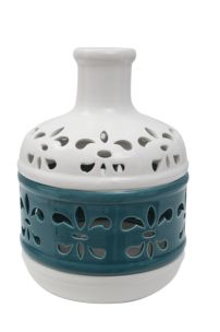 VASO PORCELLANA LILIUM BASSO Ø CM 19X24 MIN 2