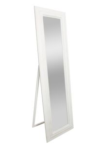 SPECCHIO DA TERRA E DA MURO GLOBE BIANCO CM 50X3X170 (MISURA INTERNA CM 30X150)