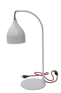 PARALUME DA TAVOLO HANG BIANCO Ø CM 13X50