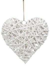DECORAZIONE HEART GRANDE CM 25X4 MIN 10
