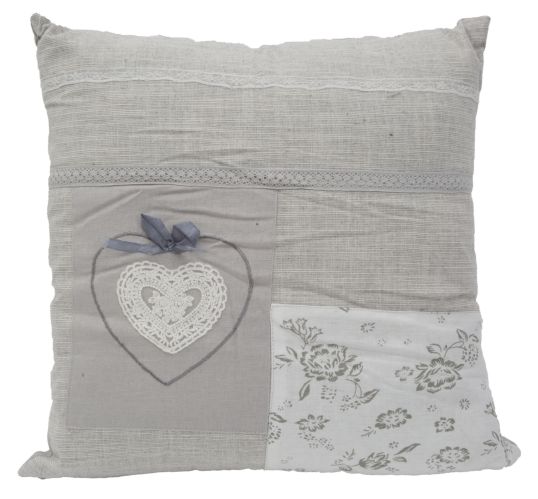 CUSCINO SQUARE HEART CM 40X40 MIN 2