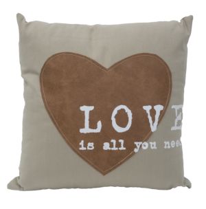 CUSCINO LOVE IS ALL YOU NEED CM 40X40 MIN 2