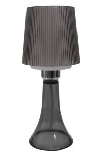 PARALUME DA COMODINO SIMPLY METACRILATO GRIGIO CM Ø 14X32 MIN 2