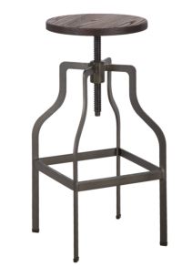 SGABELLO DETROIT GIREVOLE -A- CM Ø 37X66-86