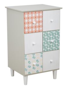 CASSETTIERA AUNTDECO CM 43,5X38X71,5