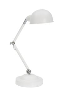 LAMPADA DA TAVOLO FORT WAYNE BIANCO CM 45X18X55