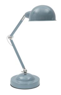 LAMPADA DA TAVOLO FORT WAYNE BLU CM 45X18X55