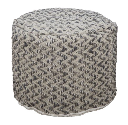 PUFF PANAMA ROTONDO CM 50X50X40 (35%LANA / 35% IUTA / 30% COTONE)
