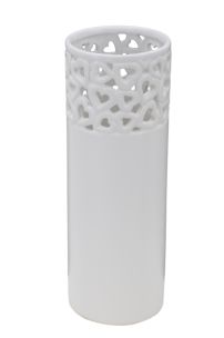 VASO PORCELLANA AMOUR CM 10X10X28 MIN 3