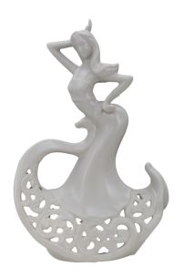 DONNA PORCELLANA DANCEUSE CM 23,5X10,5X35 MIN 2