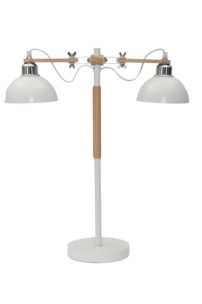 LAMPADA DA TAVOLO STADIUM BIANCA CM 52X18X60