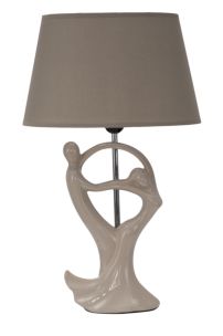 LAMPADA DA TAVOLO CERAMICA MOSELLE CM 30X20X50 MIN 2