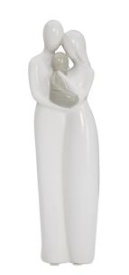 SCULTURA CERAMICA BRUGES CM 7,5X7,5X26 MIN 2