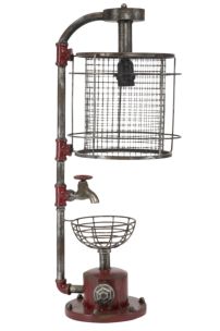 LAMPADA DA TAVOLO RED IRON CM 29,2X25,4X70,5