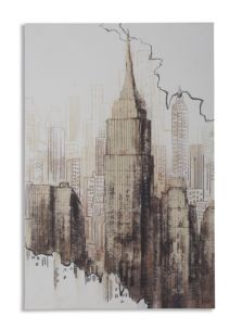 STAMPA SU TELA NEW YORK'S TOWER CM 60X3X90