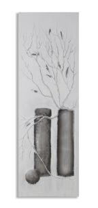 DIPINTO SU TELA WINTER TREE CM 50X3X150