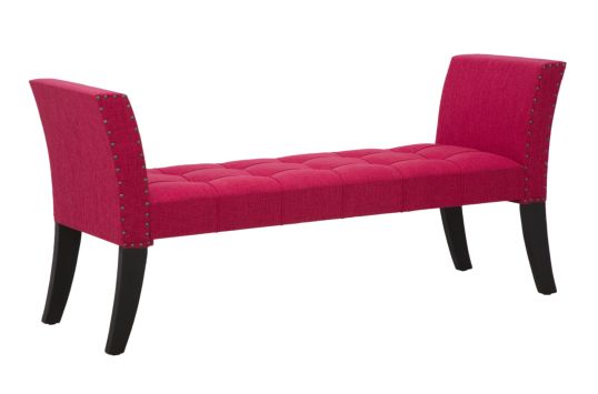 PANCA MONACO RED CM 141X44,5X65