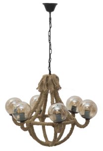 PARALUME DA SOFFITTO ROPE Ø CM 60X50
