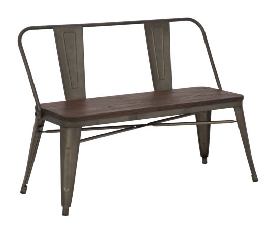 PANCHINA DETROIT CM 105X50X80 (ALTEZZA SEDUTA CM 46)
